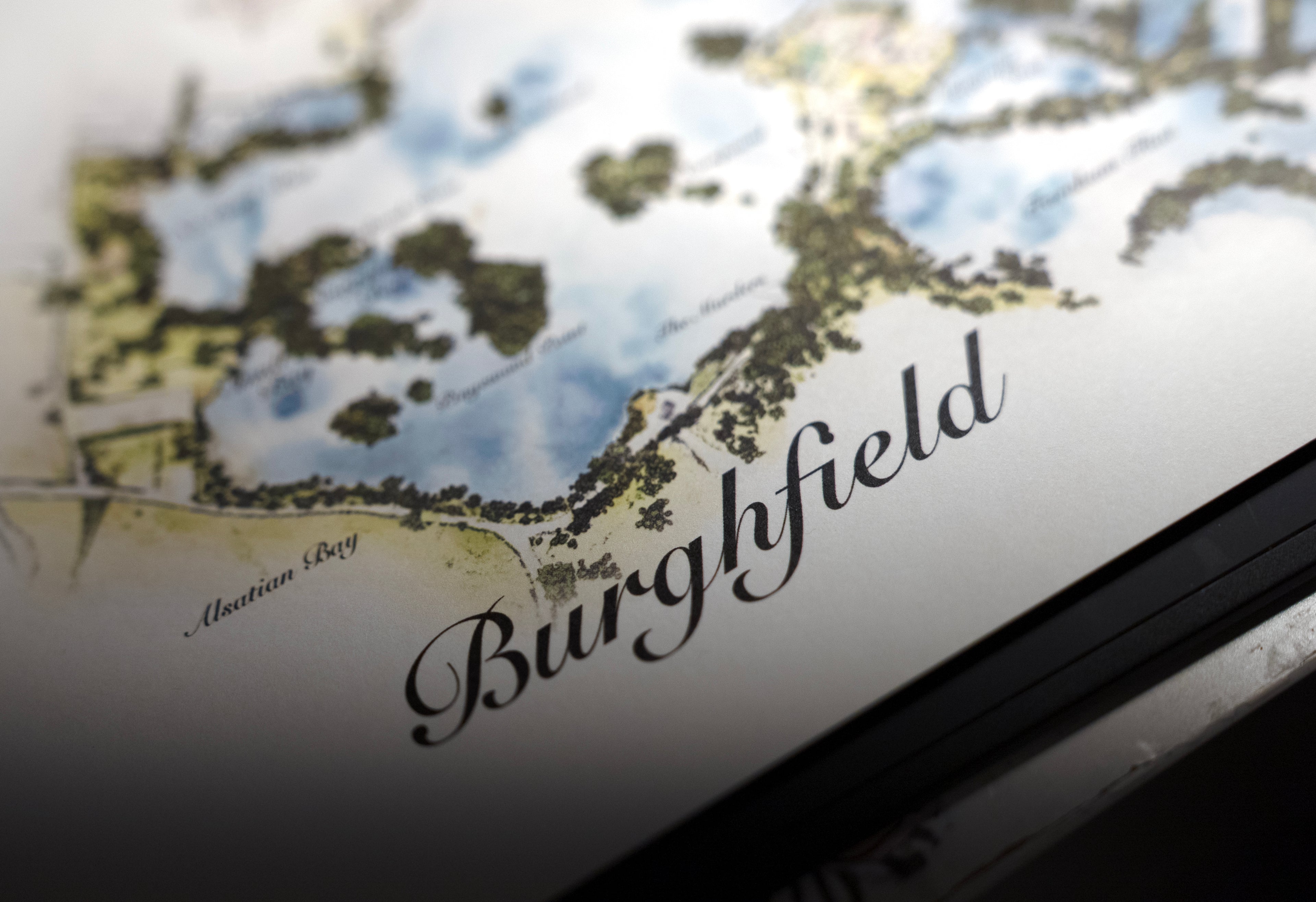 Burghfield - A4 Print