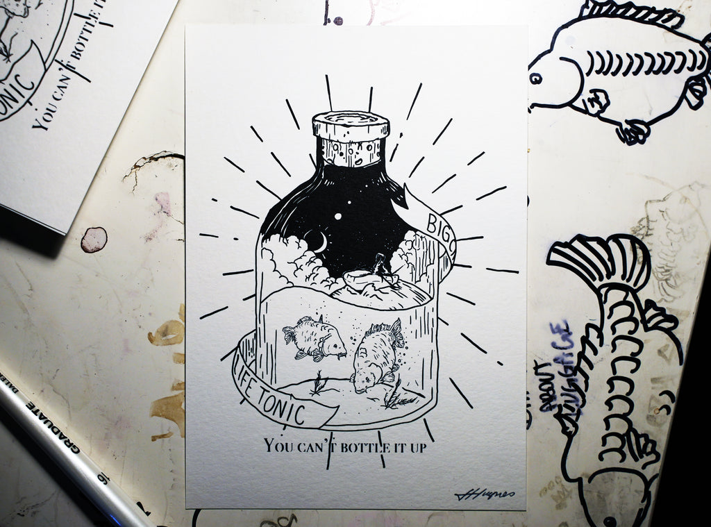 Can't Bottle This Up - A5 Art Print