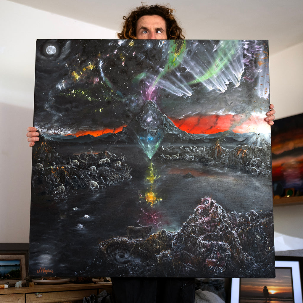 Look up - ORIGINAL Oil Painting | 2022