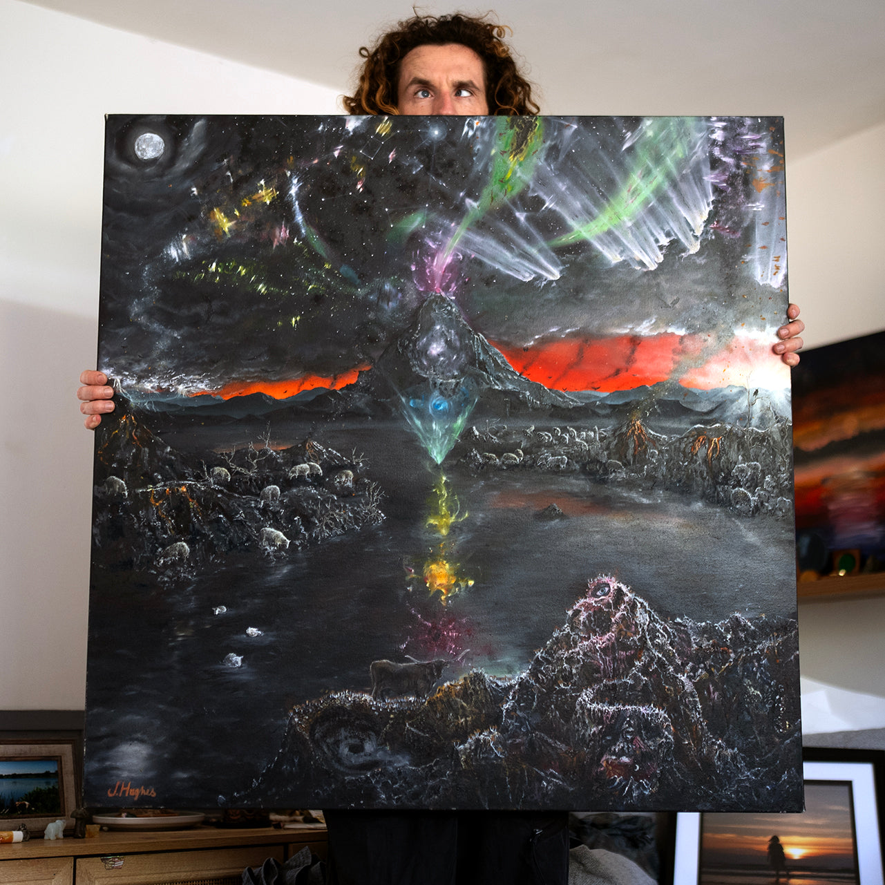 Look up - ORIGINAL Oil Painting | 2022