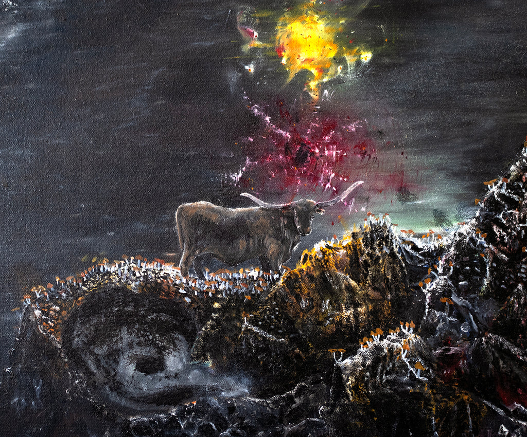 Look up - ORIGINAL Oil Painting | 2022
