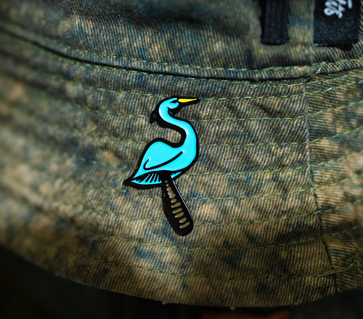 Heron Co. Enamel Pins