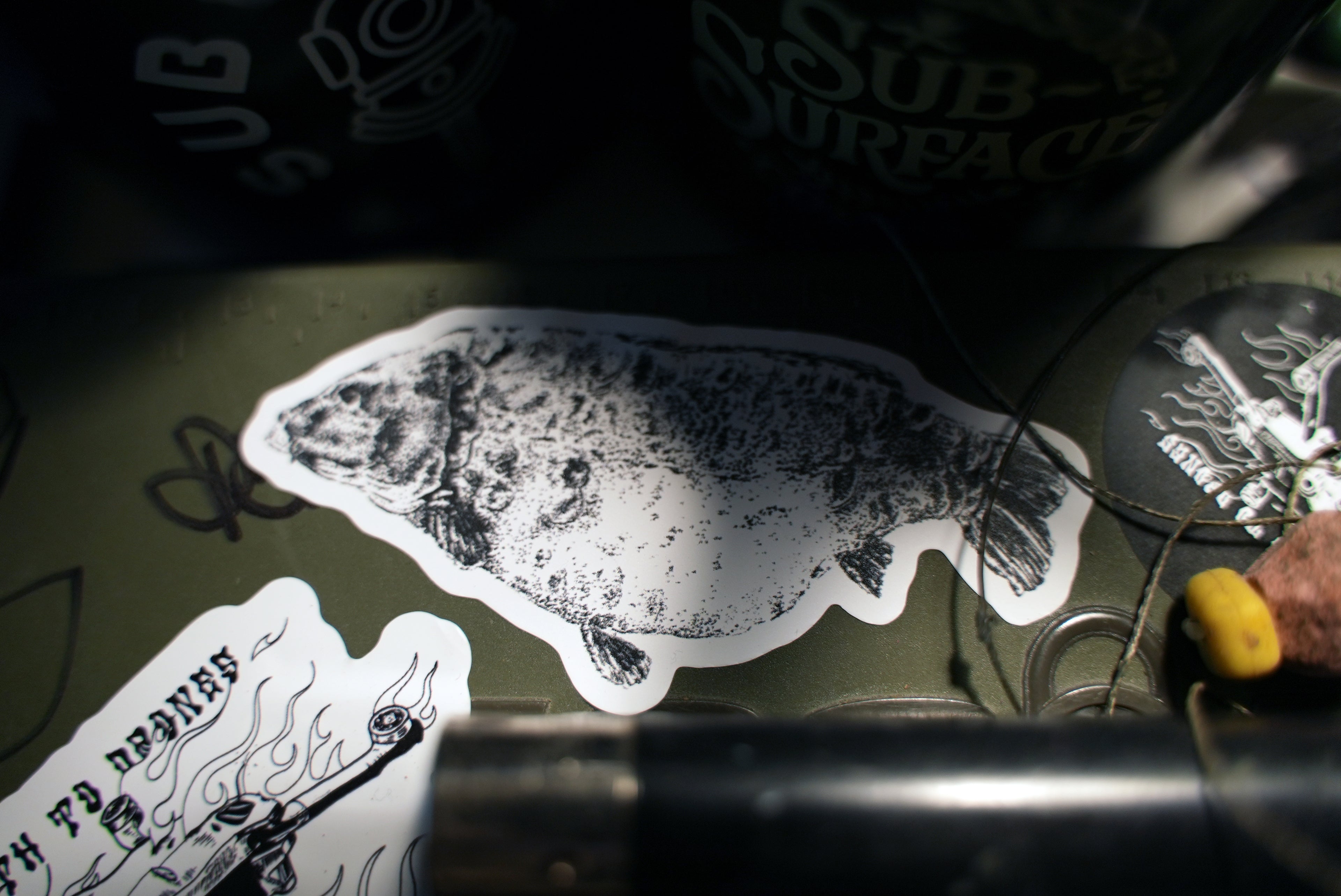 Carp Fishing ICONS Sticker Pack