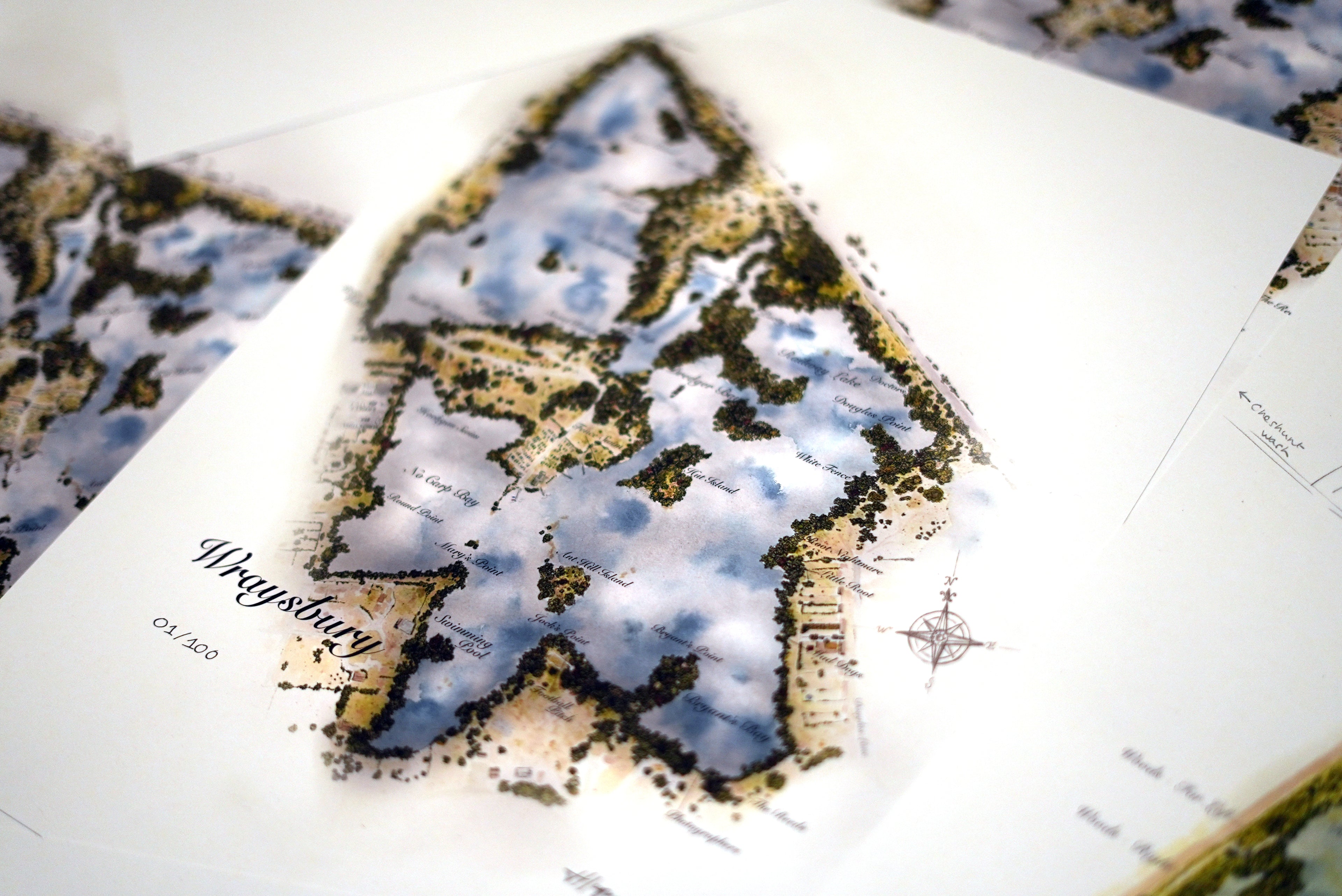 Wraysbury - A4 Print